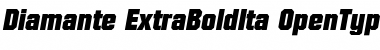 Download Diamante-ExtraBoldIta Font