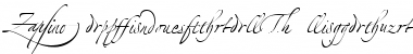 Download Zapfino Extra LT Ligatures Font
