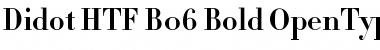 Download Didot HTF-B06-Bold Font