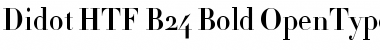 Download Didot HTF-B24-Bold Font