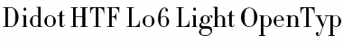 Download Didot HTF-L06-Light Font