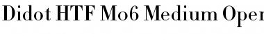 Download Didot HTF-M06-Medium Font