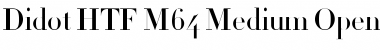 Download Didot HTF-M64-Medium Font