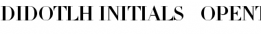 Download Linotype Didot Initials Font