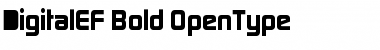 Download DigitalEF Font Download DigitalEF Font