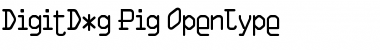 Download DigitDog Font Download DigitDog Font