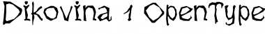 Download Dikovina Font
