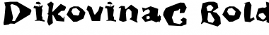 Download DikovinaC Font Download DikovinaC Font