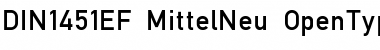 Download DIN1451EF Font