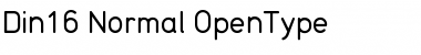 Download Din16 Font
