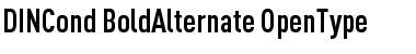 Download DINCond-BoldAlternate Font Download DINCond-BoldAlternate Font