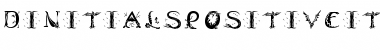 Download Dinitials Positive ITC Std Font Download Dinitials Positive ITC Std Font