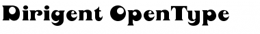 Download Dirigent Font