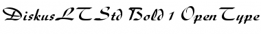 Download Diskus LT Std Font