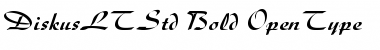 Download Diskus LT Std Font