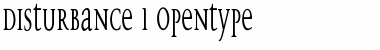 Download Disturbance Font