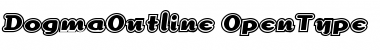 Download DogmaOutline Font