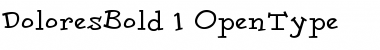 Download DoloresBold Font Download DoloresBold Font