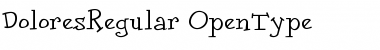 Download DoloresRegular Font Download DoloresRegular Font