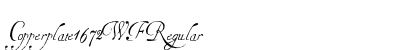Copperplate1672WF Regular preview