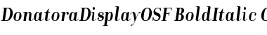 Download DonatoraDisplayOSF Font