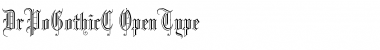 Download DrPo GothicC Regular Font