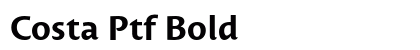 Costa Ptf Bold preview