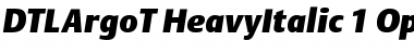 Download DTL Argo Font