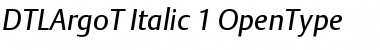 Download DTL Argo Font