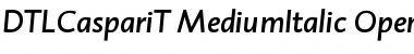 Download DTLCaspariT Font