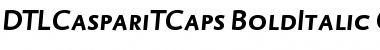 Download DTLCaspariTCaps Font