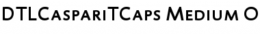 Download DTLCaspariTCaps Font