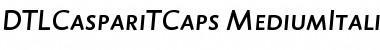 Download DTLCaspariTCaps Font