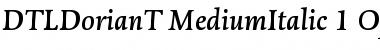 Download DTL Dorian Font