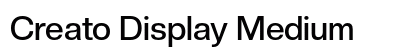 Creato Display Medium