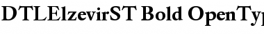 Download DTL Elzevir Font