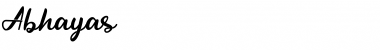 Download Abhayas Font Download Abhayas Font