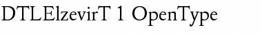 Download DTL Elzevir Font
