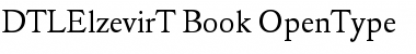 Download DTL Elzevir Font