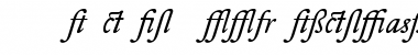 Download DTLElzevirTBookAlternate Italic Font Title Preview