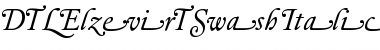Download DTLElzevirTSwash Font