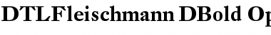 Download DTL Fleischmann D Bold Font