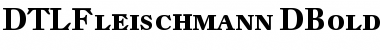 Download DTL Fleischmann D Bold Caps Font