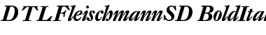 Download DTL Fleischmann Font