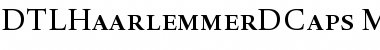 Download DTLHaarlemmerDCaps Font