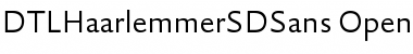 Download DTL Haarlemmer Font