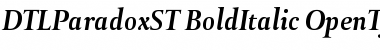 Download DTLParadoxST Font