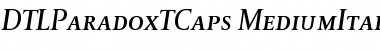Download DTLParadoxTCaps Font