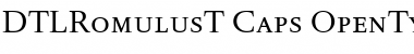 Download DTL Romulus Font