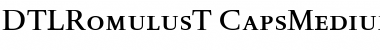 Download DTL Romulus Font